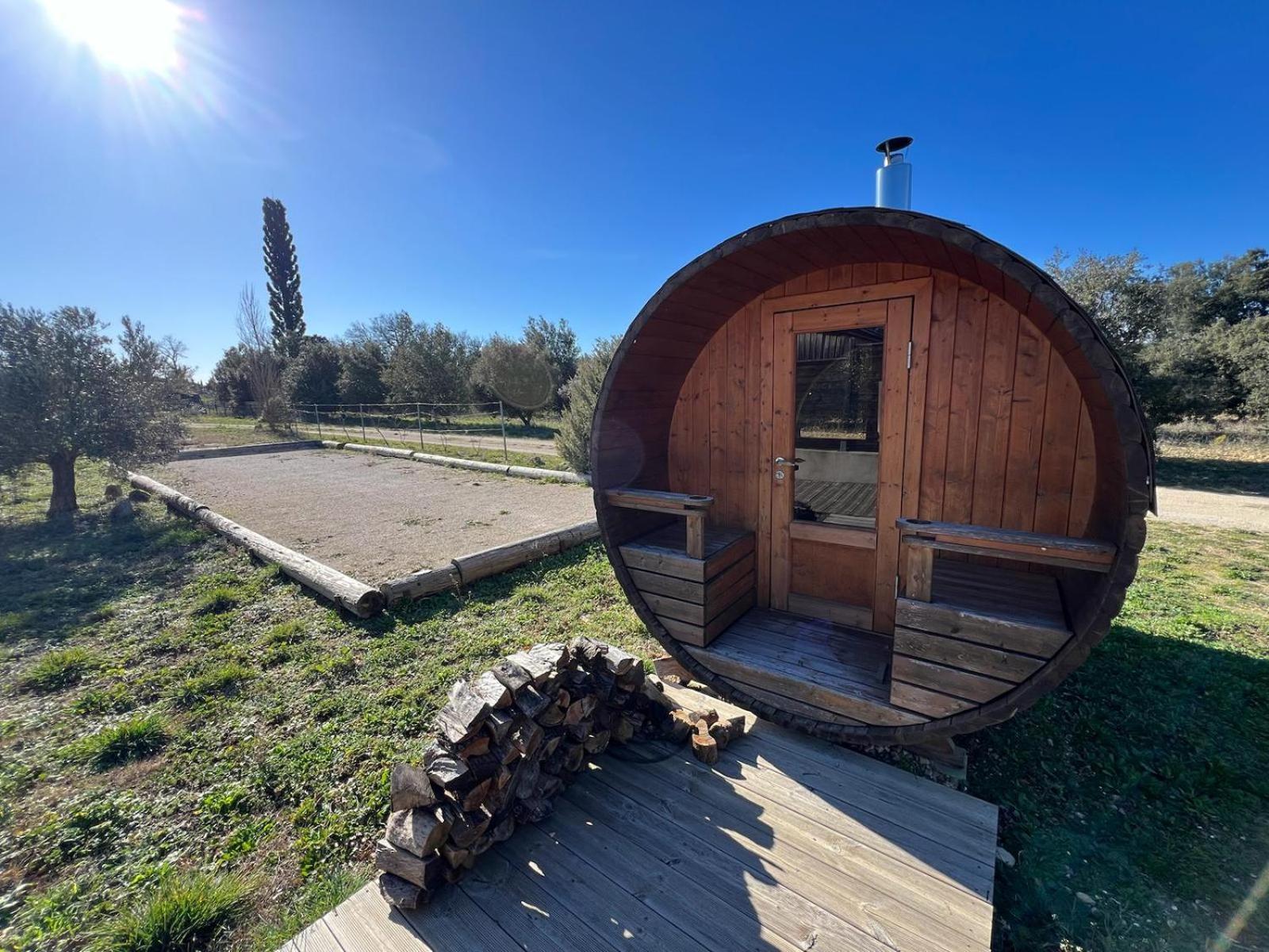 Montségur-sur-Lauzon Nuiki Lodges - Chambres D'Hotes מראה חיצוני תמונה